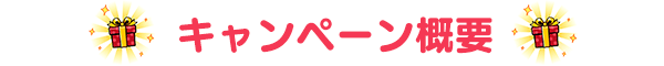 キャンペーン概要